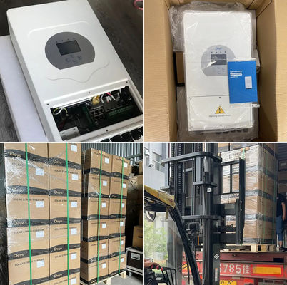 첨단 기술 Deye SUN-6K-SG03LP1-EU 3단계 출력용 48V DC AC 인버터