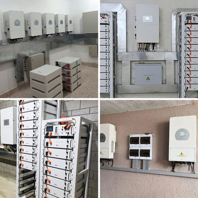 납산/리온 호환 50kW Deye 하이브리드 인버터 및 여러 출력 유형