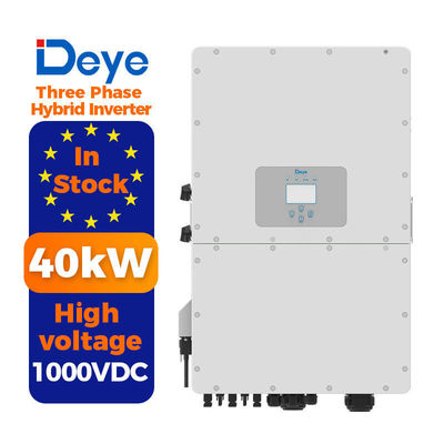 EU 창고 50kw Deye Sun-50k-sg01hp3-eu-bm4 하이브리드 인버터