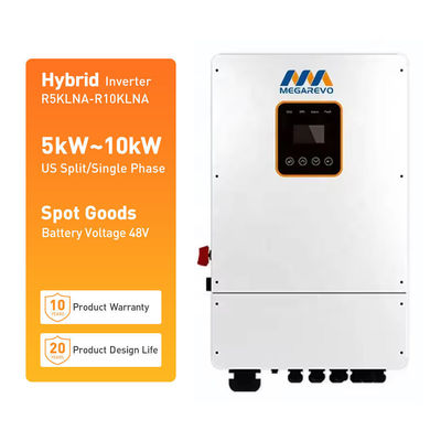 5KW R5KLNA 메가레보 하이브리드 태양광 인버터 스플릿 파스 홈 태양광 인버터 미국 버전