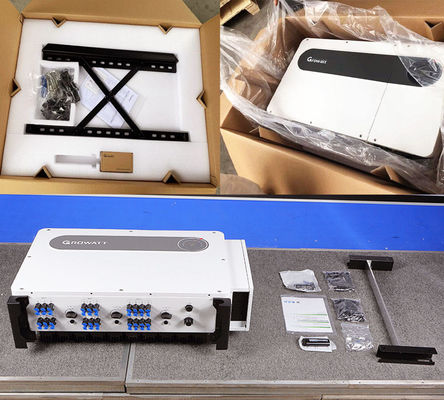 3단계 DC/AC 인버터 Growatt MAX 100-125KTL3-X LV 5개의 전력망 태양 시스템