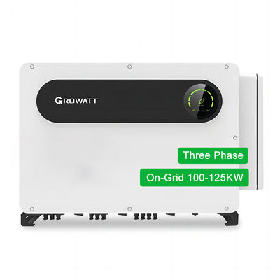 3단계 성장기 MAX 125KTL3-X LV 110kw 120kw 125kw 가정용 태양 전기 하이브리드 인버터