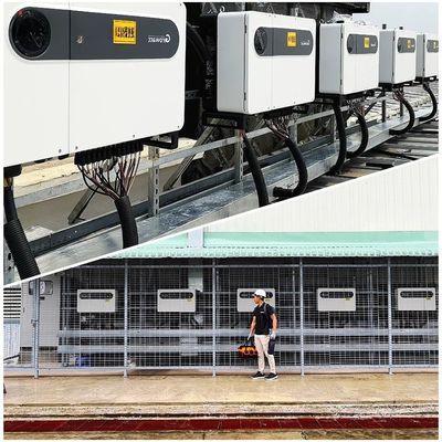 110kW 120kW 125kW 온그리드 태양 전기 하이브리드 인버터