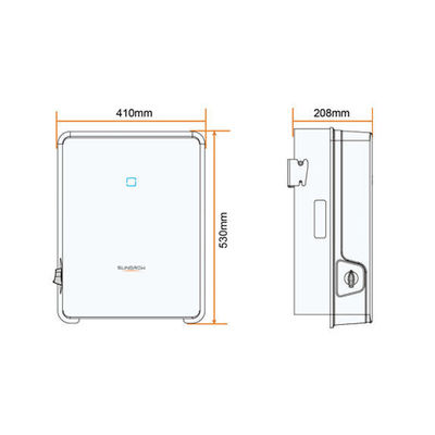 SG10T-CN 20KW 10KW 15KW 30KW 50KW 와이파이/GPRS 통신과 함께 그리드 태양광 인버터