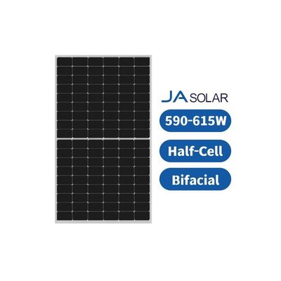 JA 태양 전지판 600W 605W 610W 615W 590W 595W 600W EU 창고용 태양 전지판