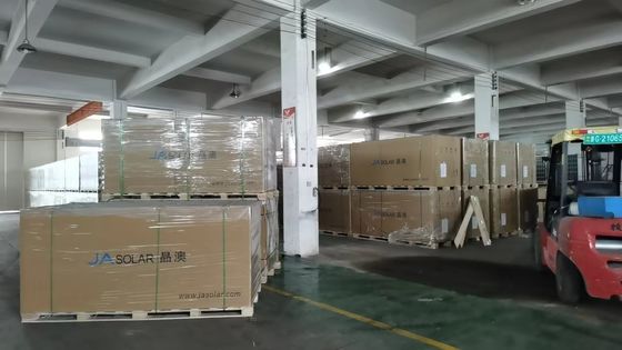 JA SOLAR 효율성 쌍면 태양 전지 패널