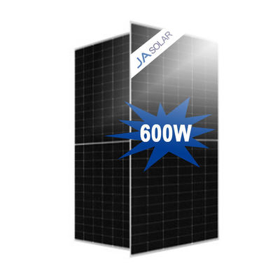 딥 블루 575W-600W 양면 태양 전지 패널 JA 선도 기술 최첨단 선택