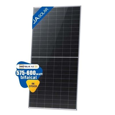 지붕 설치용 유리 2.0mm 575W 590W 600W N형 양면 광전자 모듈