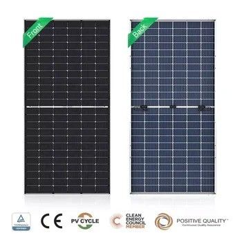 전면 유리 2.0mm 진코 양면 태양 전지 패널 635W 630W 625W 620W 615WP N형 톱콘