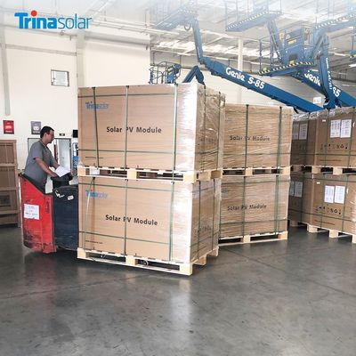 트리나 DE19R 태양 전지 패널 570/575/580W 반전지 유형 및 MC 호환 커넥터