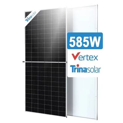 IP68 등급 연결 상자 N형 단결성 태양 전지 패널 570W 580W 585W 지붕용
