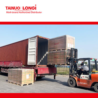 540-560M 540w 550w 560w 태양계용 모노 롱기 단 결정적 실리콘 태양 전지판