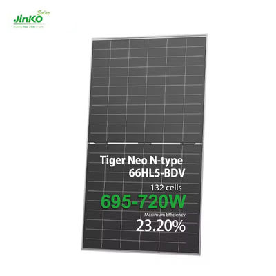 진코 N 타입 타이거 700W 710W 720W 단층 1층 태양 전지 패널