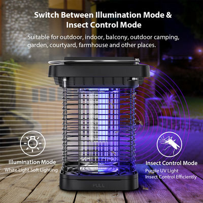UV365 태양광 LED 버그 라이트 듀얼 사용 극심한 에너지 절약 야간 라이트 버그 자퍼