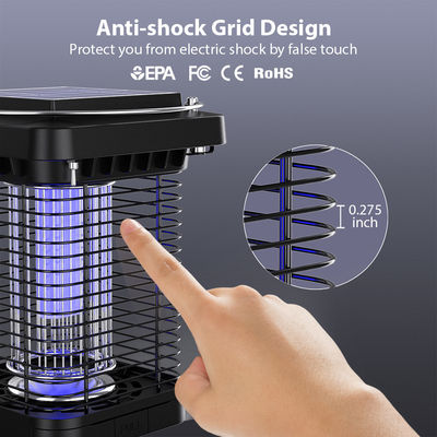365nm LED 태양 전력 LED 모기 살상 램프 날씨 저항성