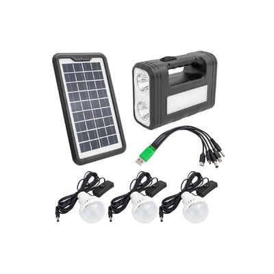 야외 비상용 태양광 LED 조명 키트 태양광 패널 LED 조명 키트