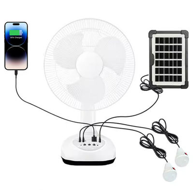 미니 환기 GDlighting AGM 12V 5Ah 배터리와 태양광 재충전 팬