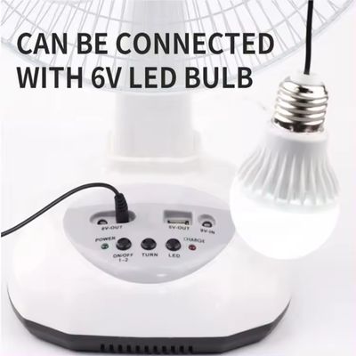 LED 조명 태양 비상 扇 재구성 가능한 태양 테이블 扇 18W