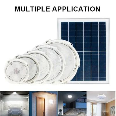 고 밝기 태양 전력 실내 조명 100w 200w 원격 제어